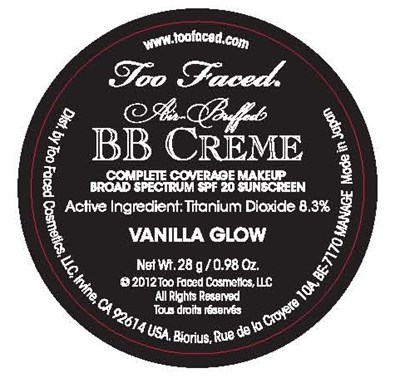 BB Creme SPF-20 LBL-BTM_Vanilla Glow - BB Creme SPF 20 LBL BTM Vanilla Glow